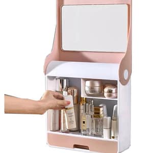 ESPEJO ORGANIZADOR DE MAQUILLAJE